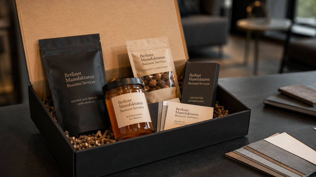 Musterbox anfragen: Produkte vorab testen
