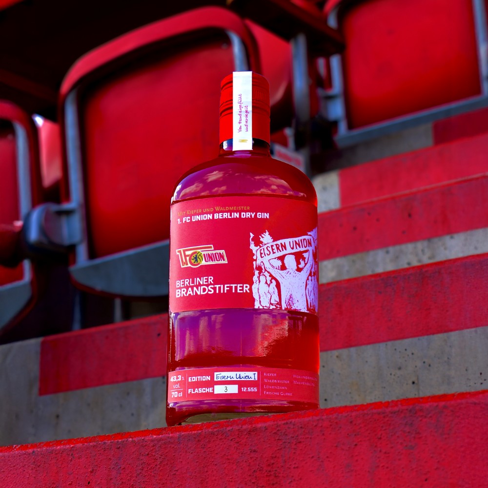 Berliner Brandstifter Union Berlin Dry Gin 0,7l 43,3% vol.