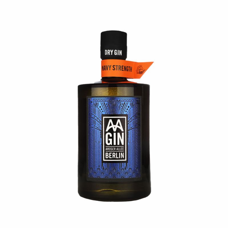 AAGIN Dry Gin NAVY STRENGTH 0,5l 57% vol.