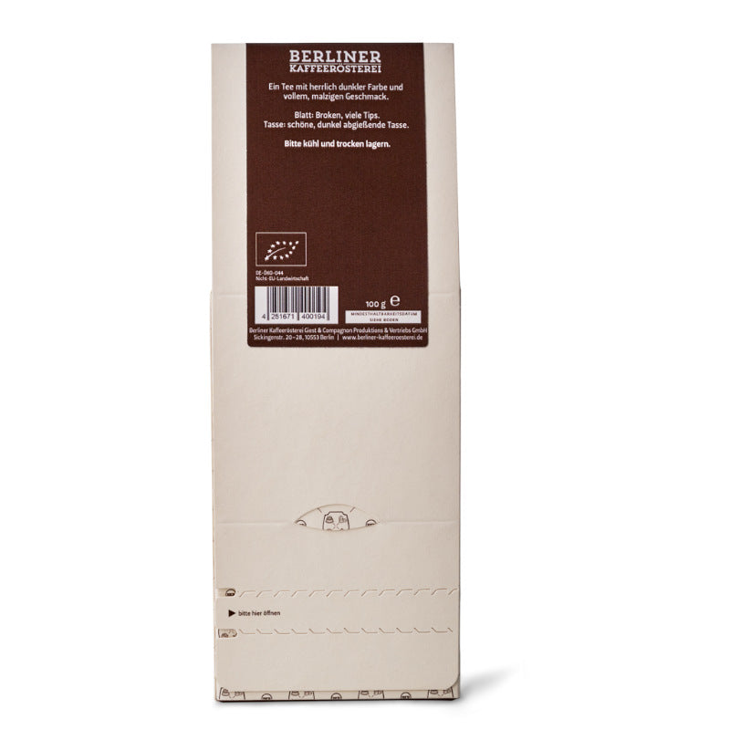 BKR Tee Assam TGFOP1 Satrupa BIO Nr. 005 Schmuckkarton