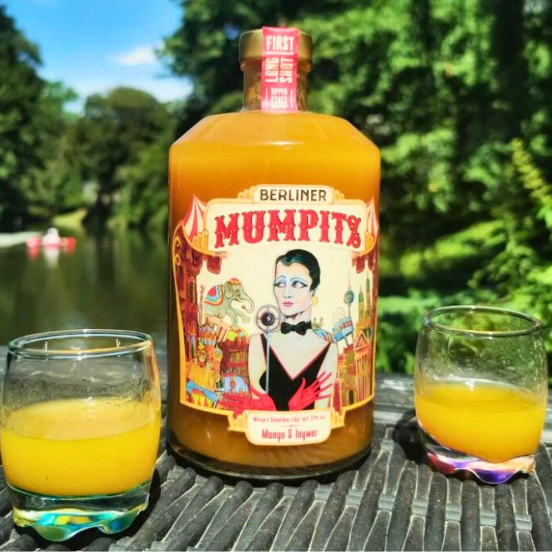 Berliner Mumpitz 18%vol. Mango-Ingwer 5cl