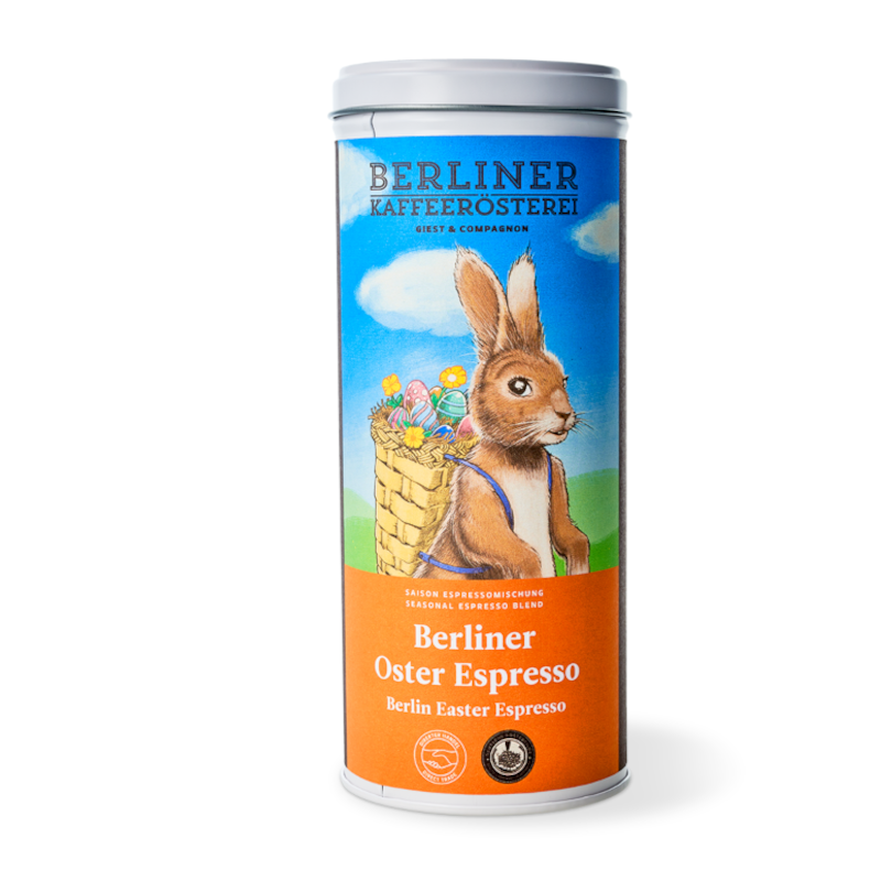 BKR Osterespresso 125g ganze Bohnen Schmuckdose