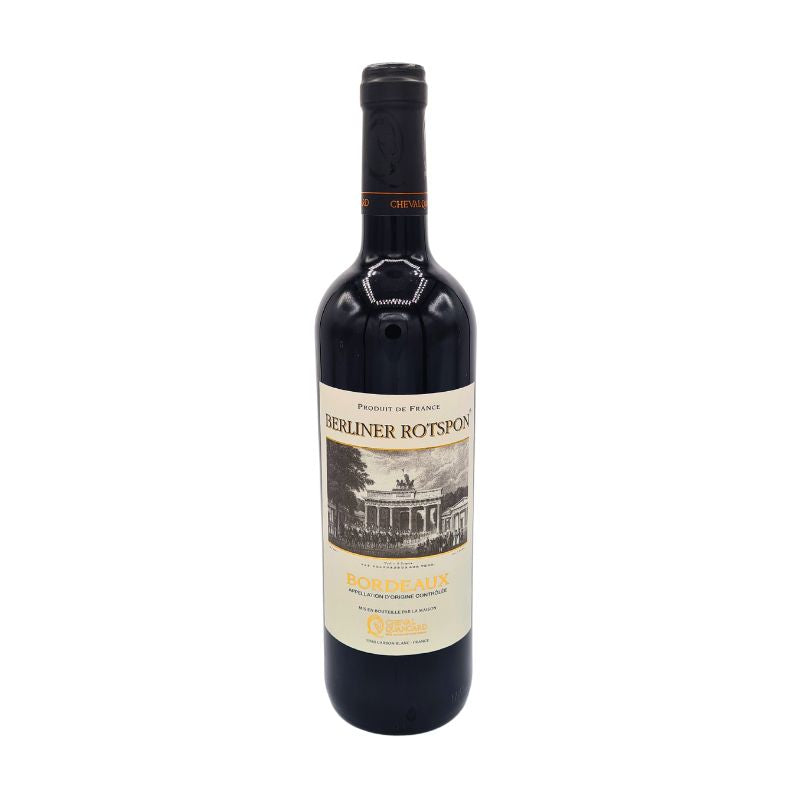 Berliner Rotspon - Rotwein Bordeaux 0,75l 13% vol.