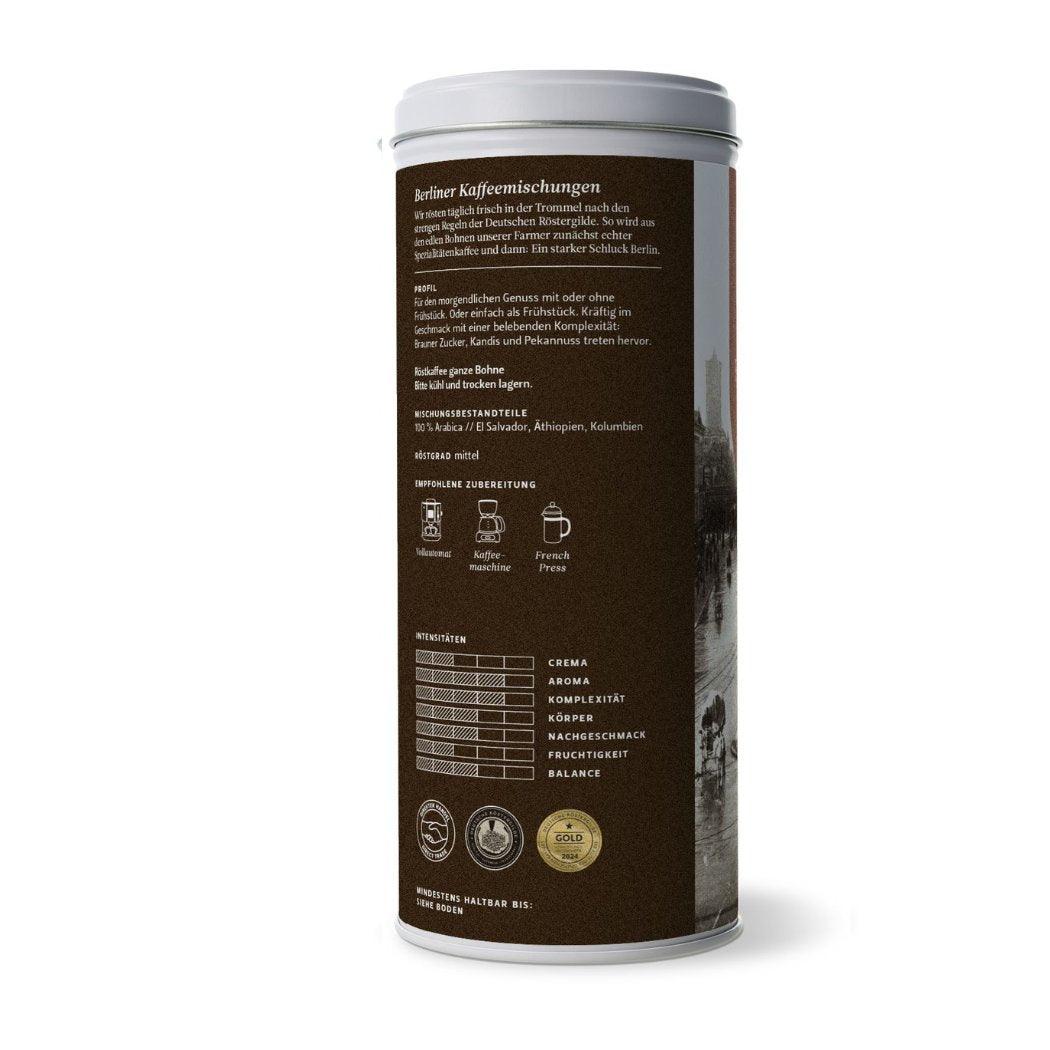 BKR Berliner Frühstückskaffee 125g Schmuckdose gemahlen