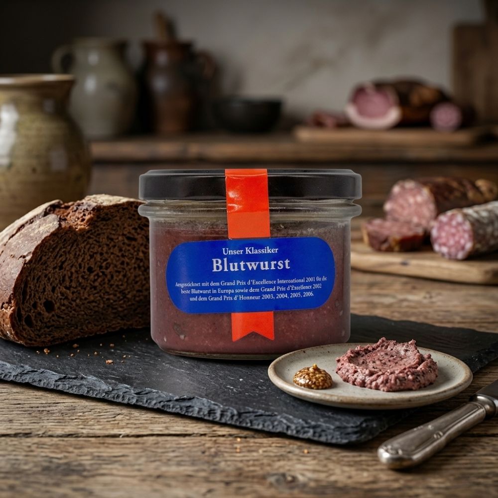 Blutwurstmanufaktur Blutwurst im Glas 175g