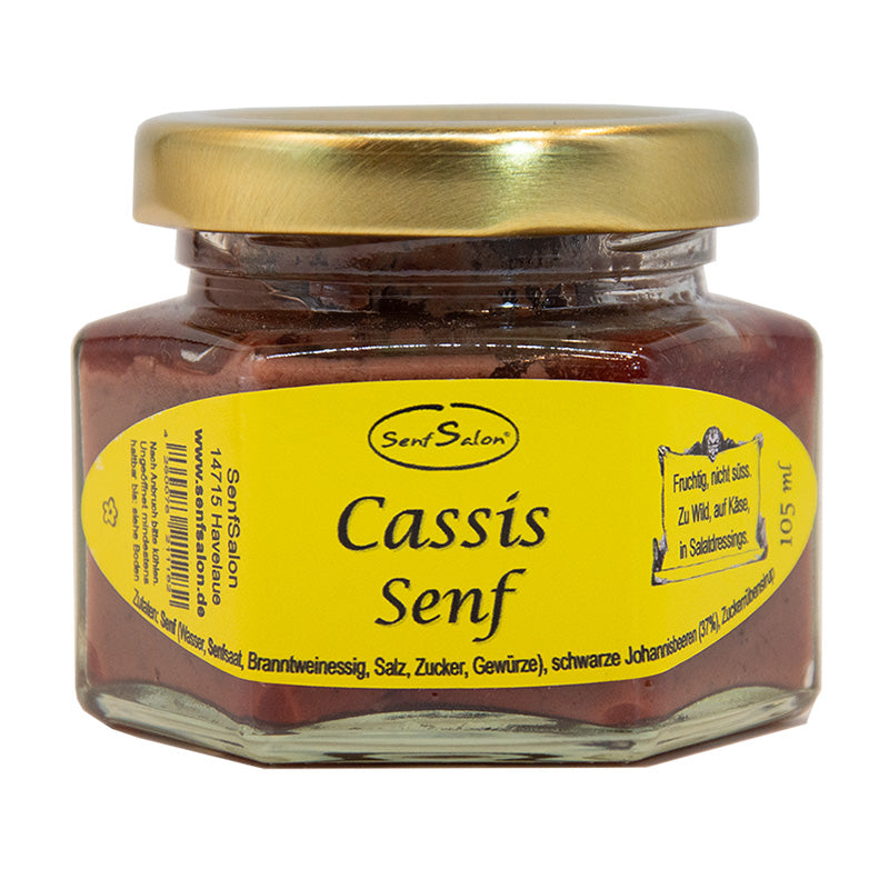 SenfSalon Cassis-Senf 105ml