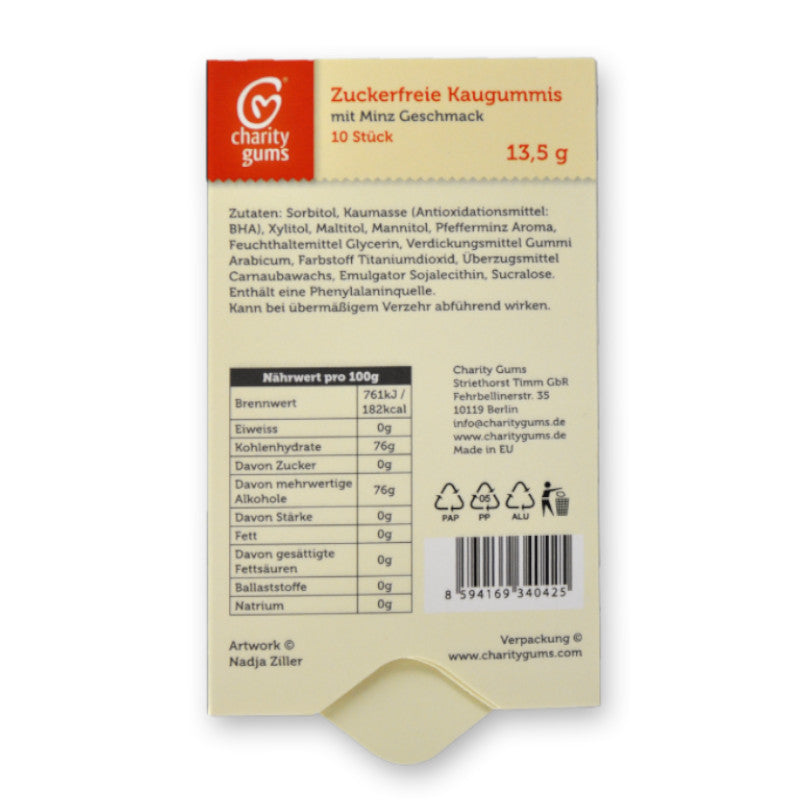 Charity Gums Kaugummi "Halte durch"