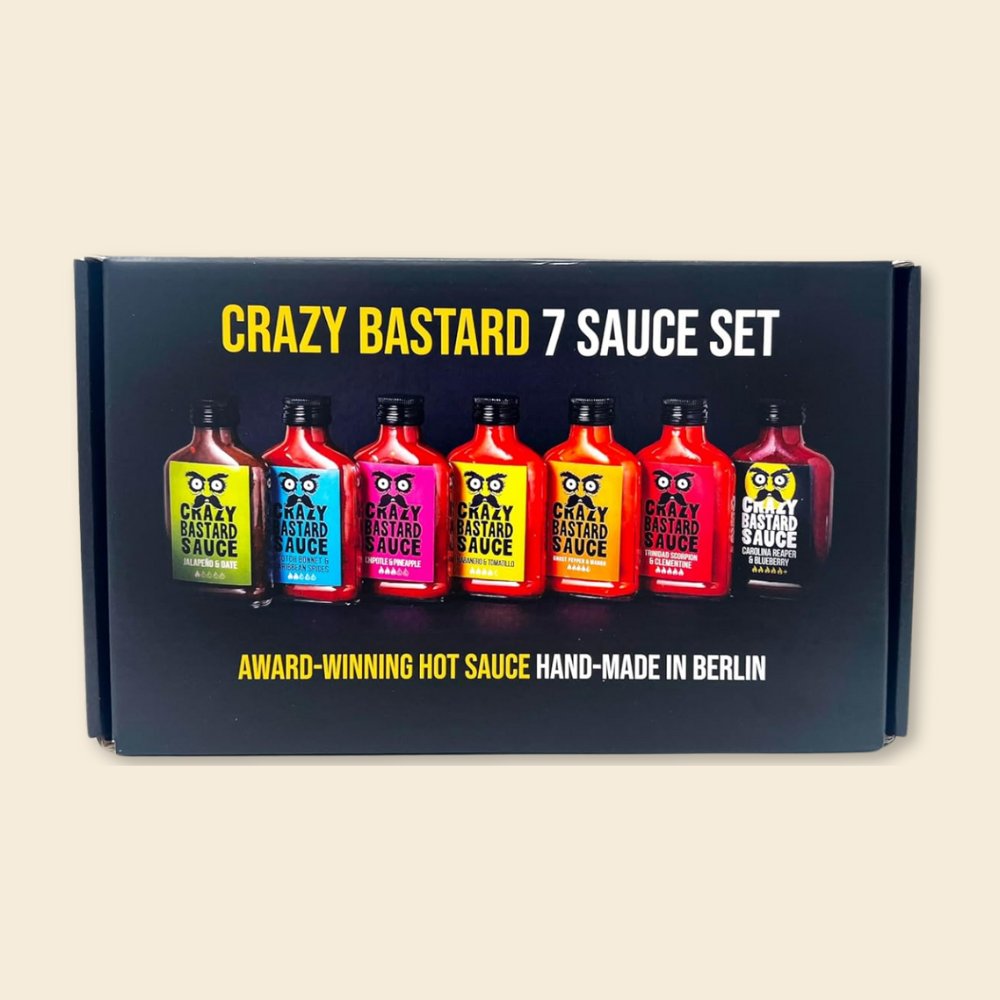 Crazy Bastard 7 Saucen Set