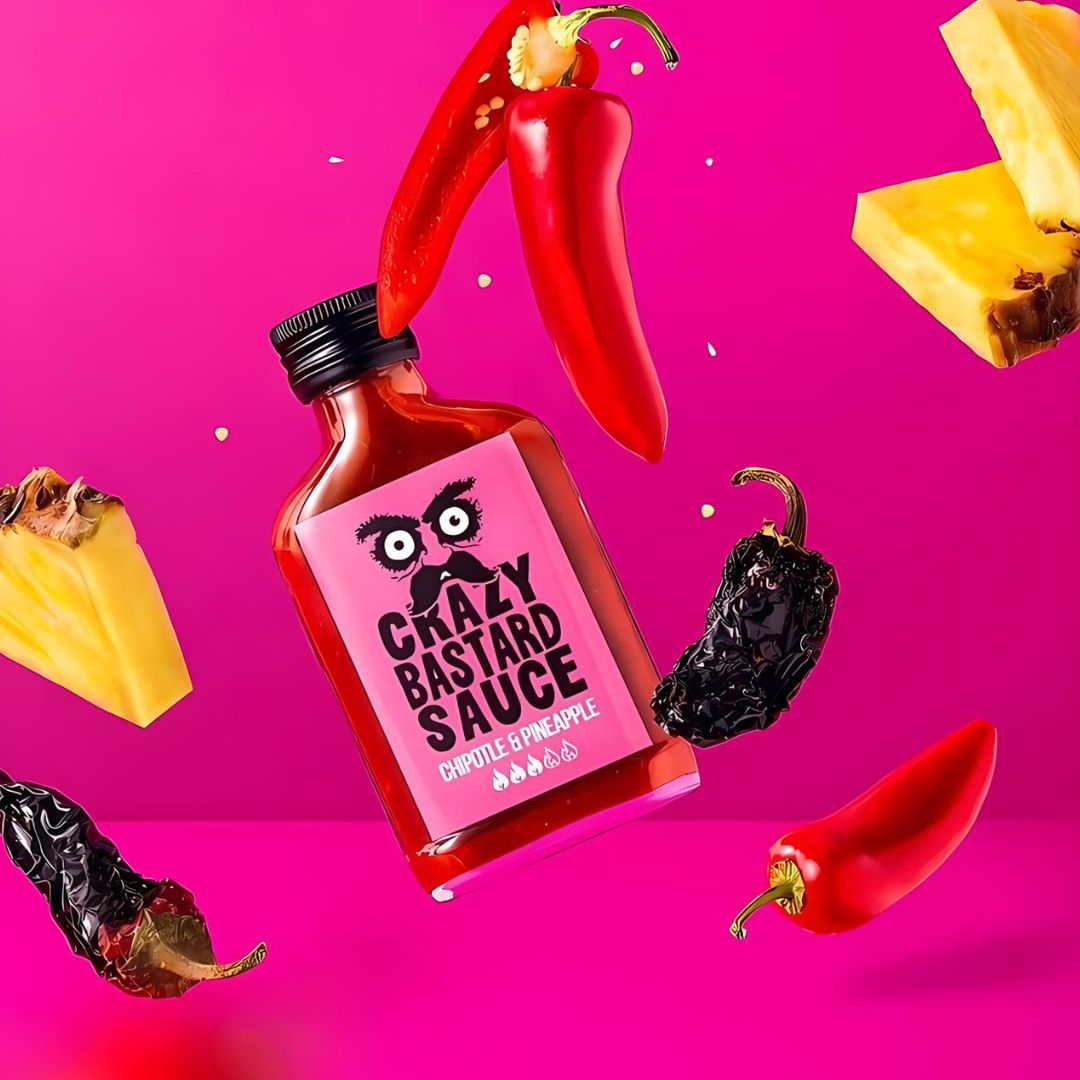 Crazy Bastard Sauce Chipotle & Pineapple 100ml