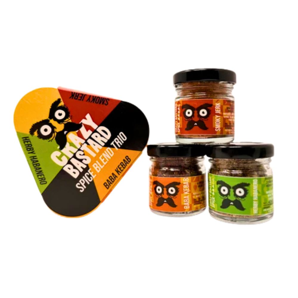 Crazy Bastard Spice Blend Trio