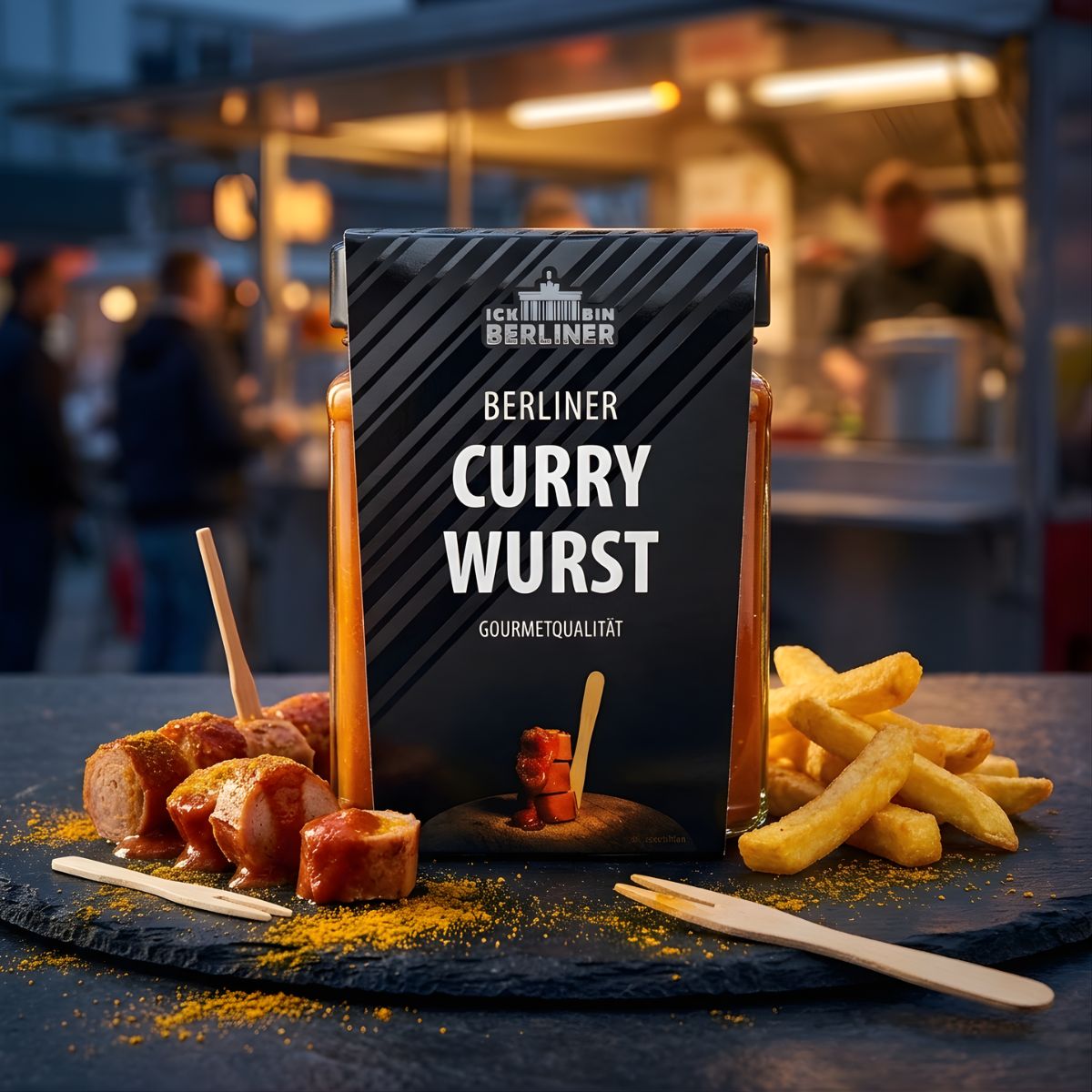 ICK BIN BERLINER Currywurst im Glas