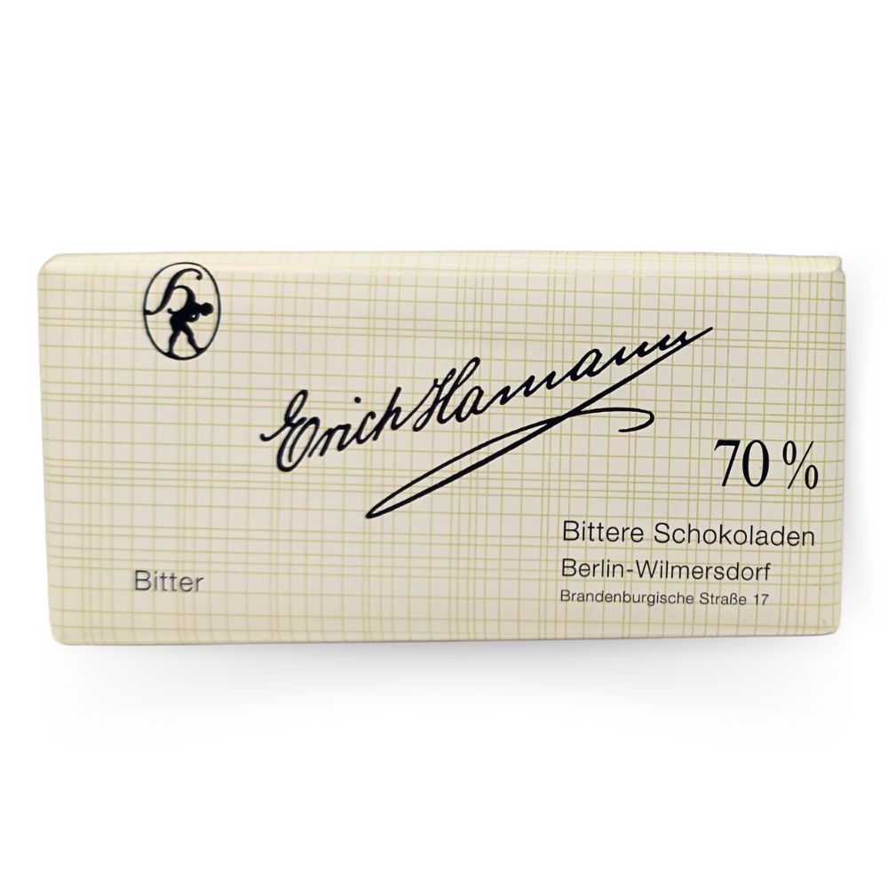 Erich Hamann Tafel 100g Bitter 70% Kakao