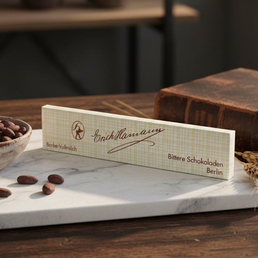 Erich Hamann Borkenschokolade Vollmilch 100g