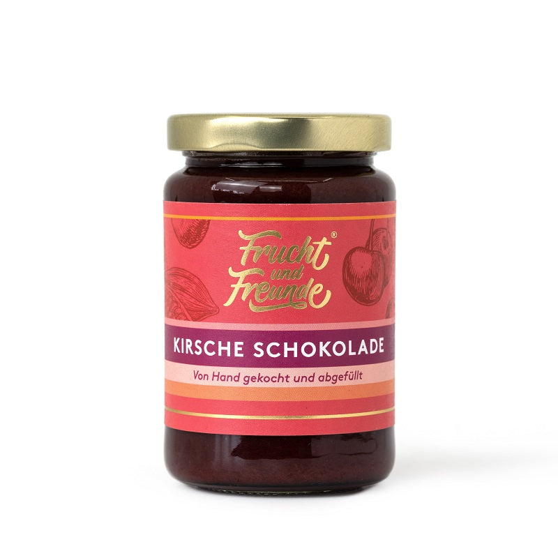 Frucht und Freunde Fruchtaufstrich Kirsche Schokolade 240g