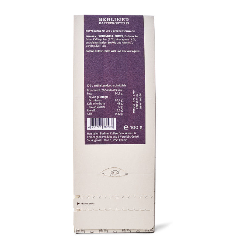 BKR Gebäck Kaffeetaler Nr. 07 100g