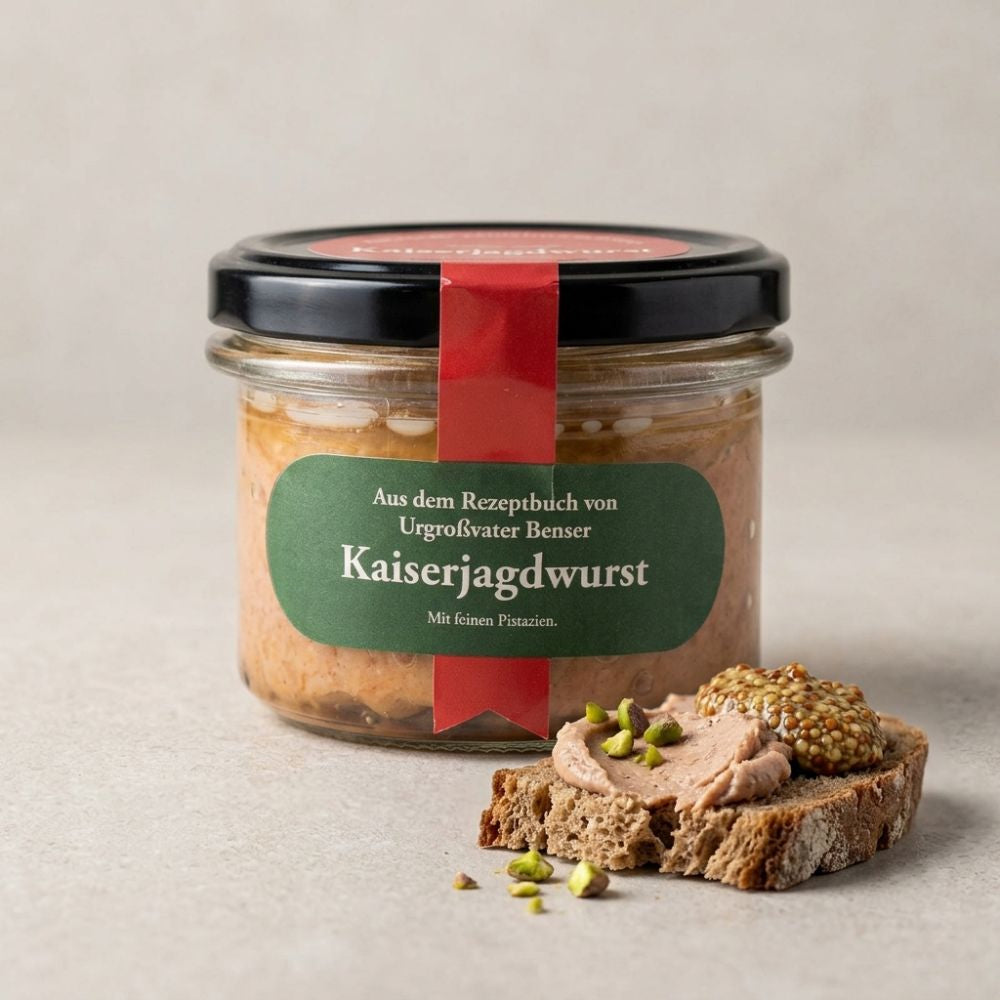 Blutwurstmanufaktur Kaiserjagdwurst im Glas 175g