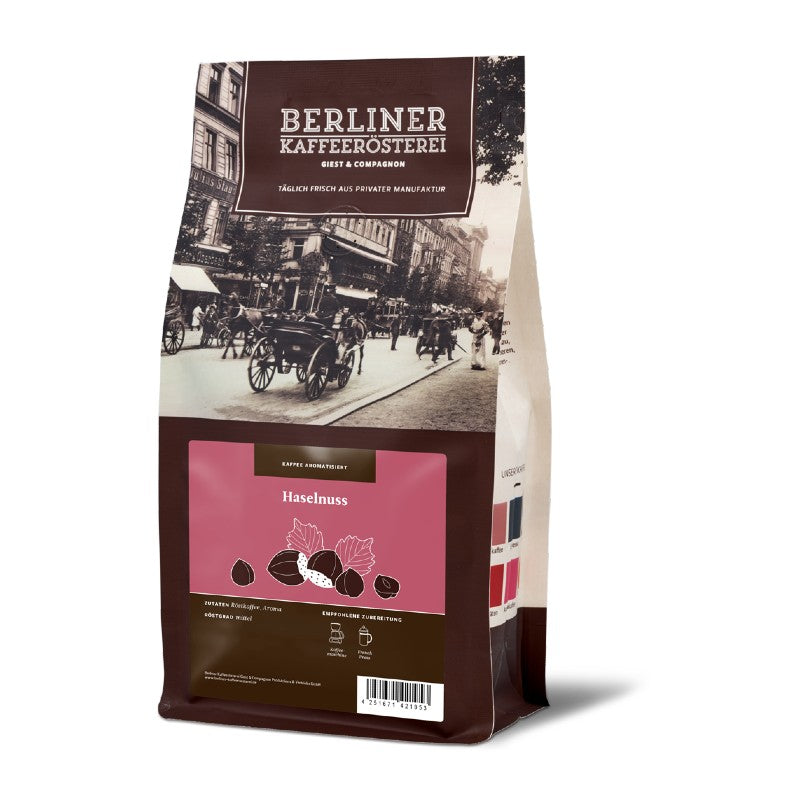 BKR Kaffee Haselnuss-Aroma gemahlen 250g