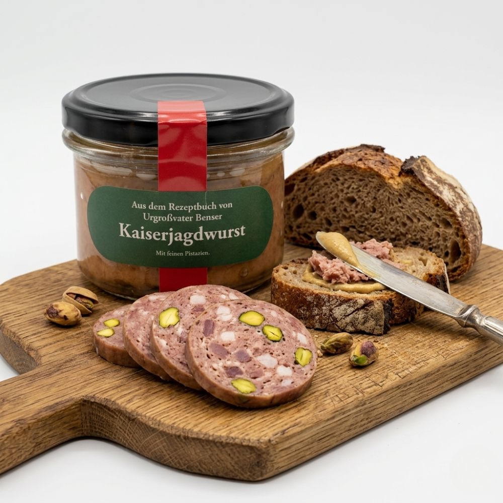 Blutwurstmanufaktur Kaiserjagdwurst im Glas 175g