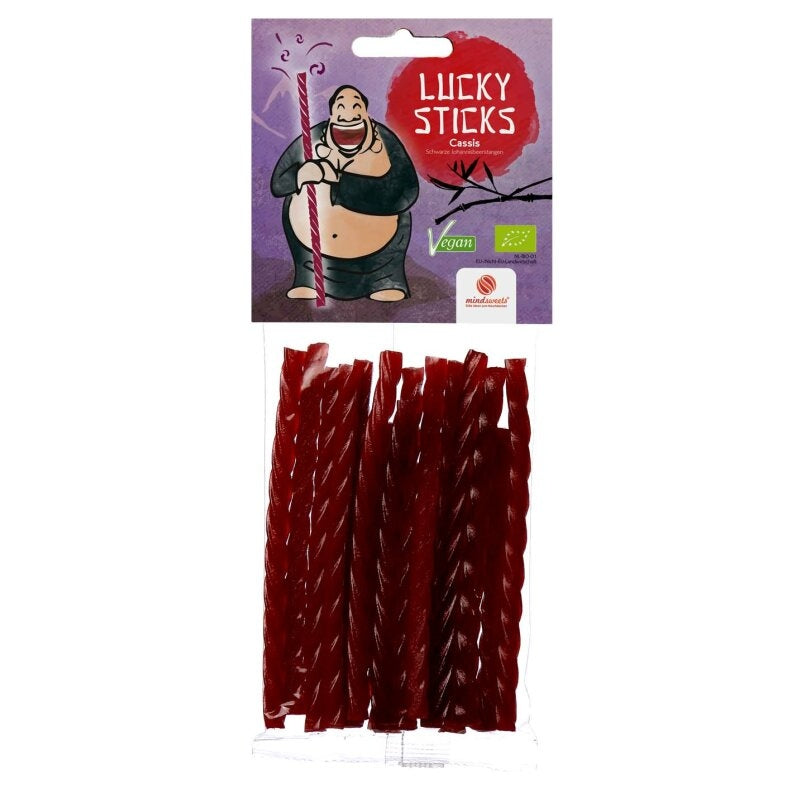 mind Sweets Lucky Sticks Johannisbeere 75g