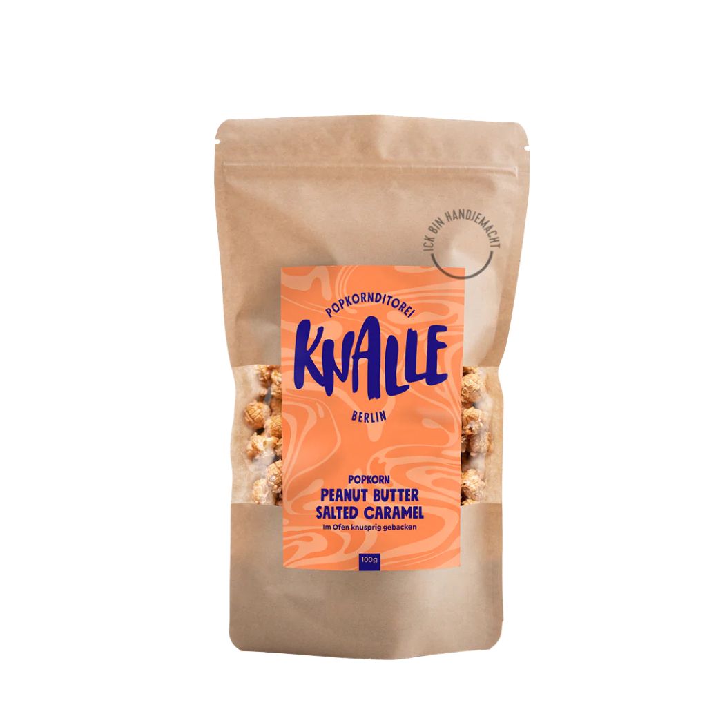 Knalle Popcorn Salzkaramell mit Peanutbutter 100g