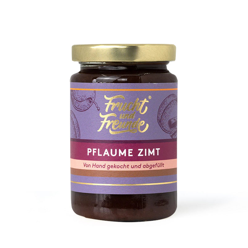 Frucht und Freunde Fruchtaufstrich Pflaume Zimt 240g