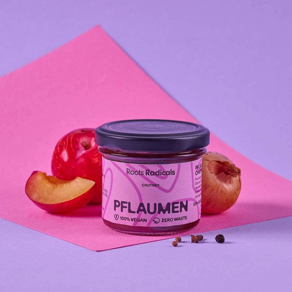 Roots Radicals Pflaumen Chutney 120g