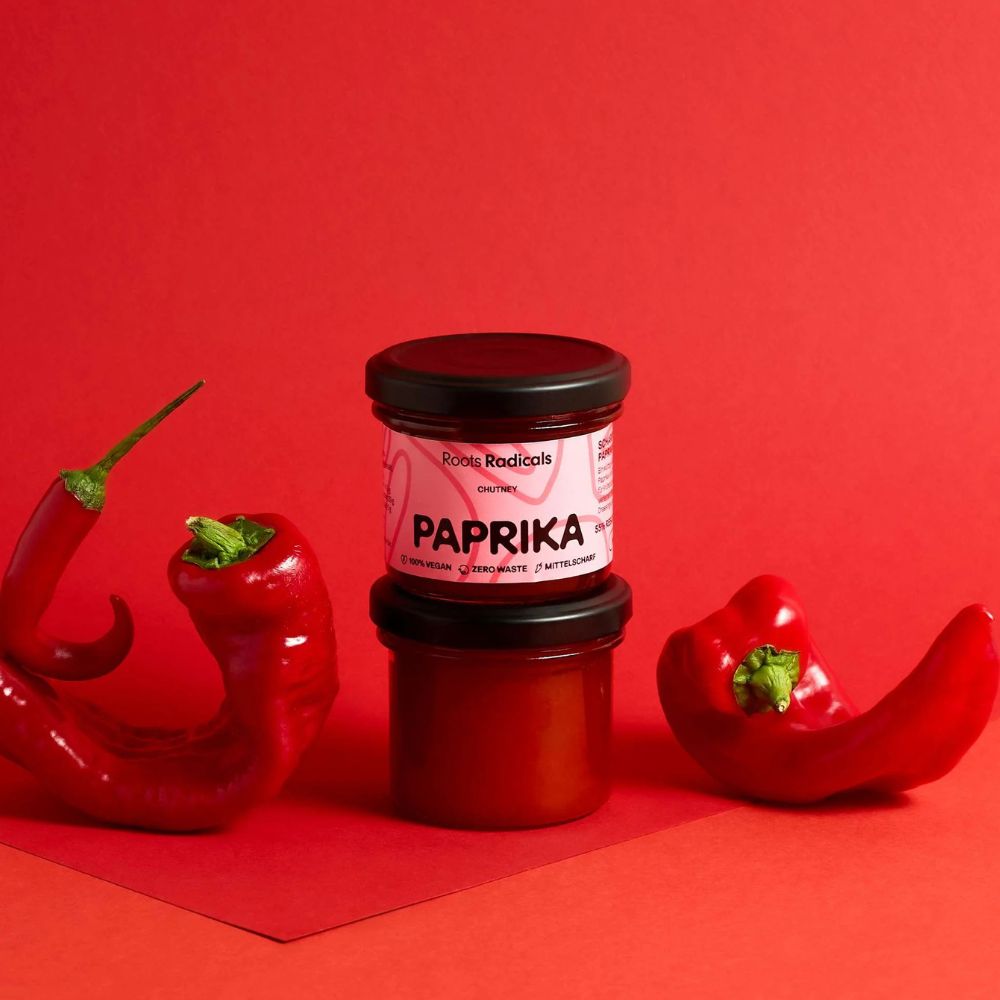 Roots Radicals Scharfes Paprika Chutney 120g