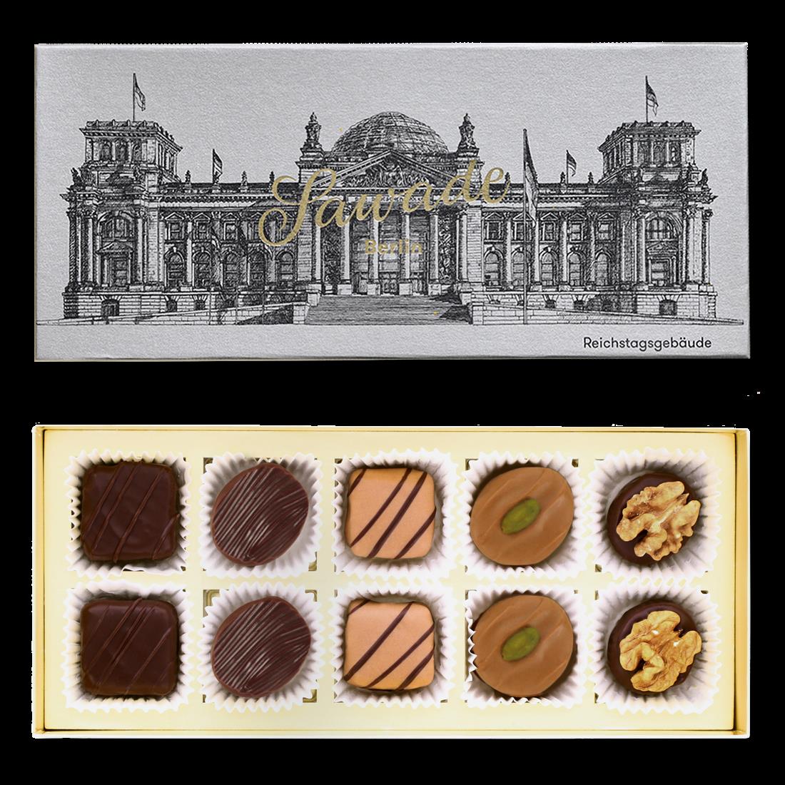 Sawade Pralinenschachtel Reichstag 110g
