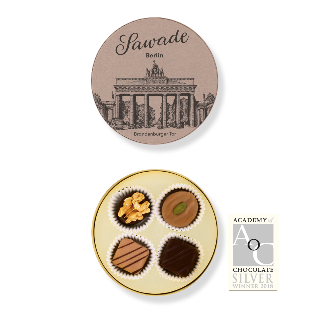 Sawade Runddose Brandenburger Tor 40g