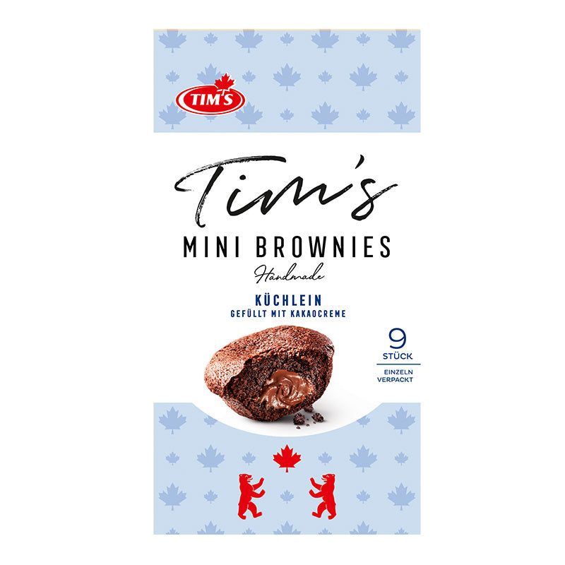 Tim´s Mini Brownies Schoko mit Füllung 180g
