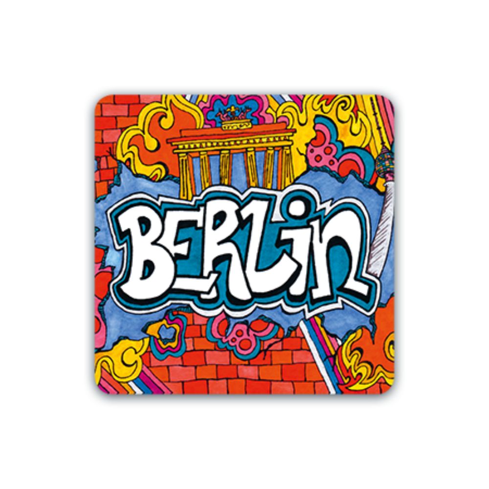 Untersetzer Berlin Graffiti