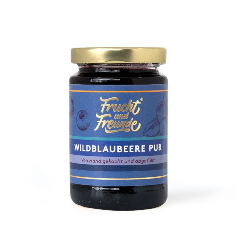 Frucht und Freunde Fruchtaufstrich Wildblaubeere 240g
